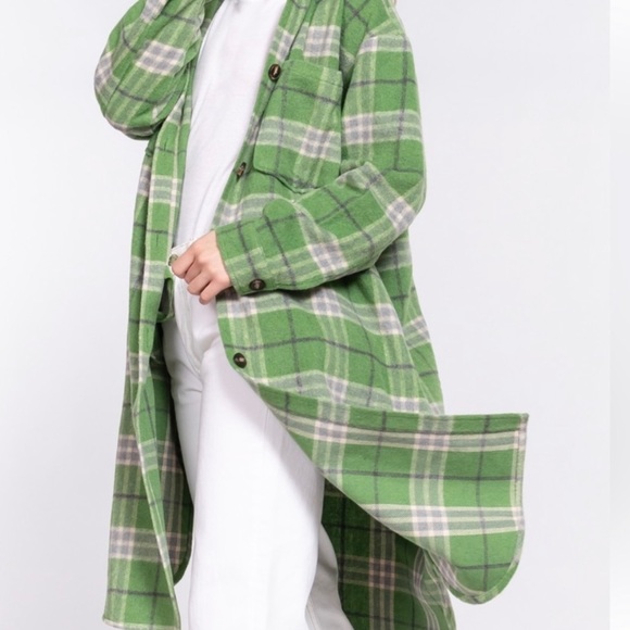 Flannel Long Sleeved Jacket - Picture 4 of 4